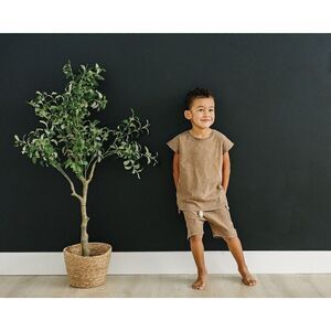 NWT - Olive and Scout MALONE SET - Brown - Multiple sizes